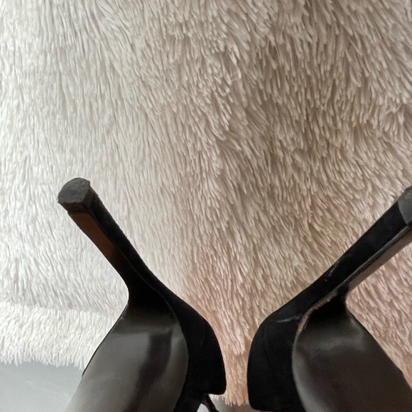 Stuart Weitzman black suede Heels size 10 - Picture 5 of 7